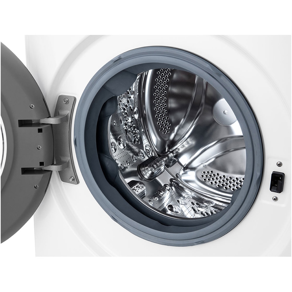 Masina de spalat rufe frontala cu uscator LG F4DR509SBW, Steam, AI DD, 9/6 kg, 1400rpm, Clasa A/D, alb