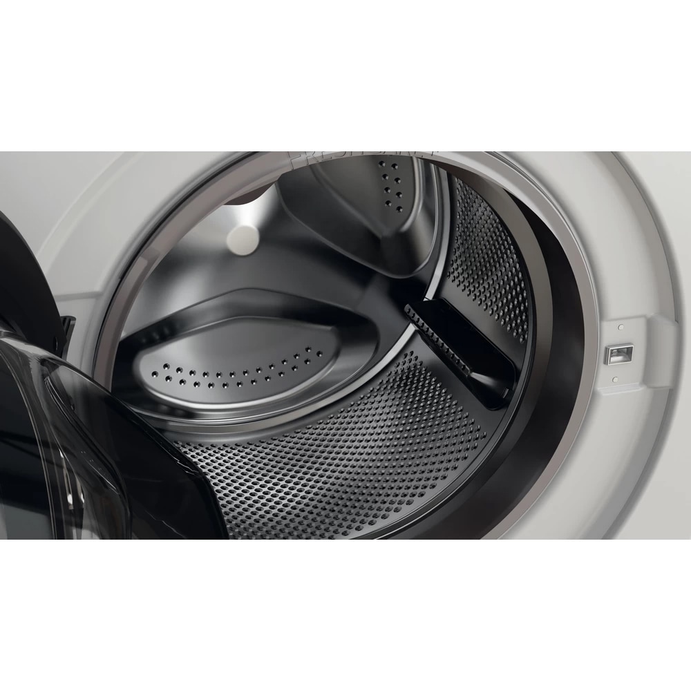 Masina de spalat rufe frontala WHIRLPOOL FFL 7038 B EE, 6th Sense, 7 kg, 1000rpm, Clasa D, alb