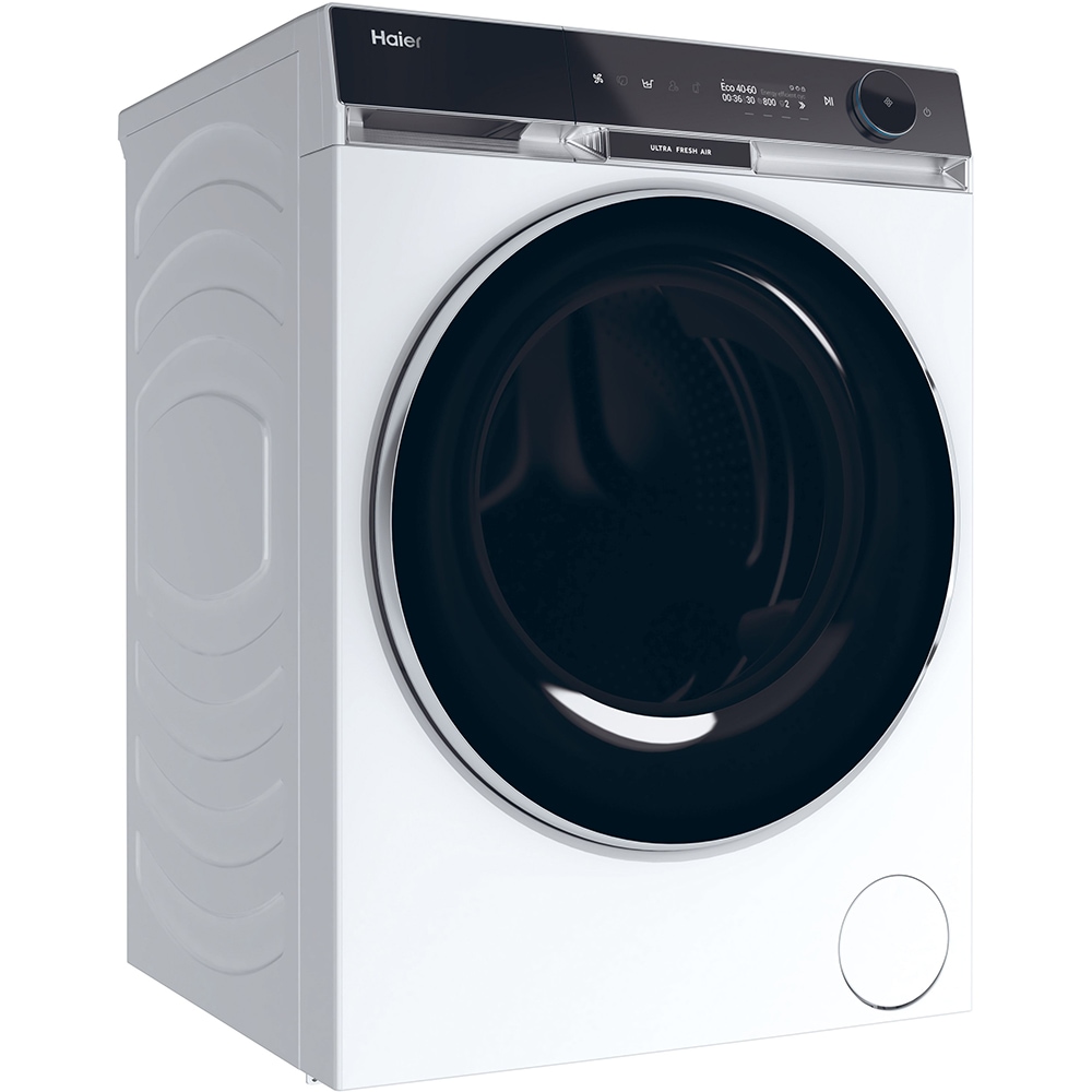 Masina de spalat rufe frontala HAIER HW100-BD14397U1S, Steam, 10 kg, 1400rpm, Clasa A, alb
