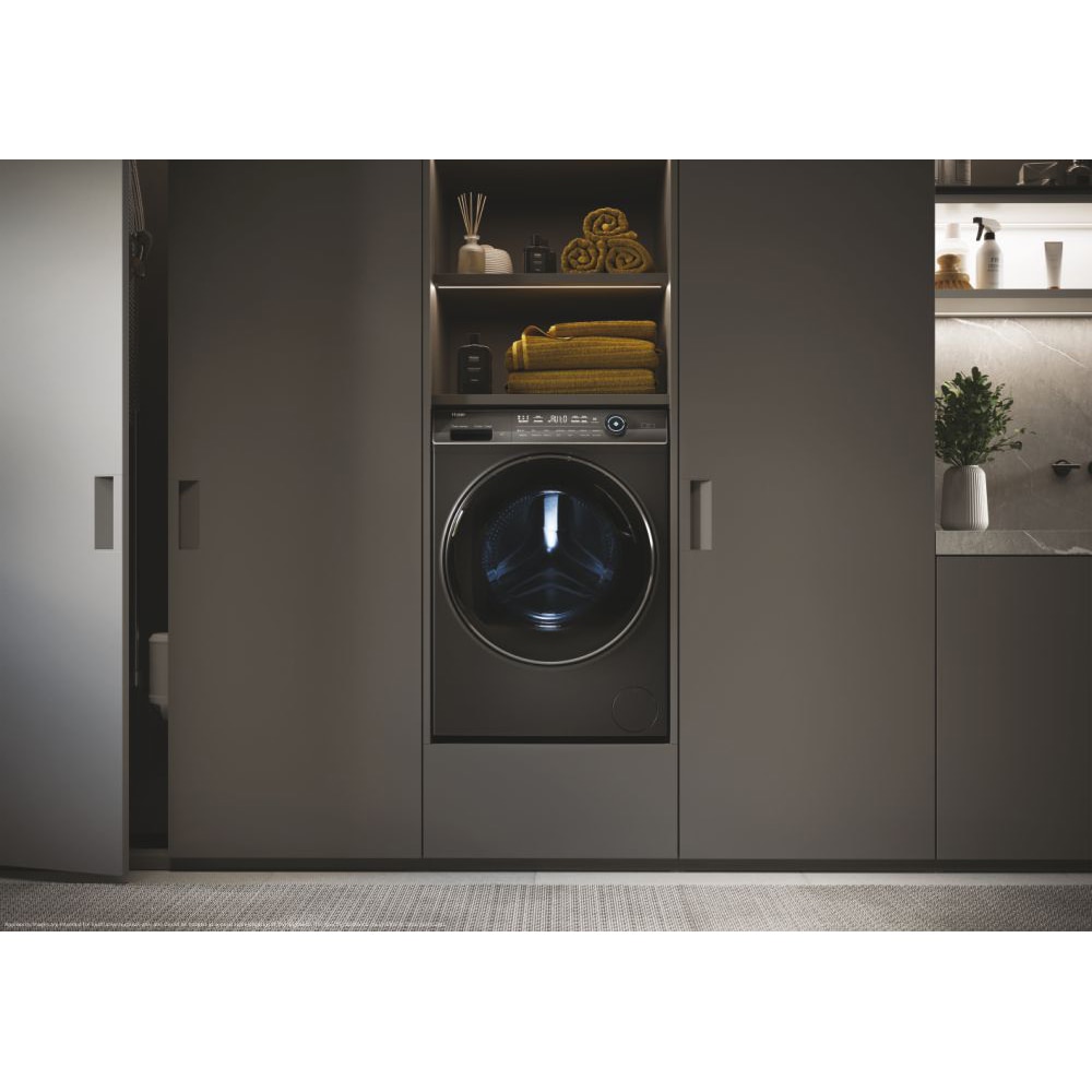 Masina de spalat rufe frontala HAIER HW100G-BD14979, 10 kg, 1400rpm, Clasa A, antracit