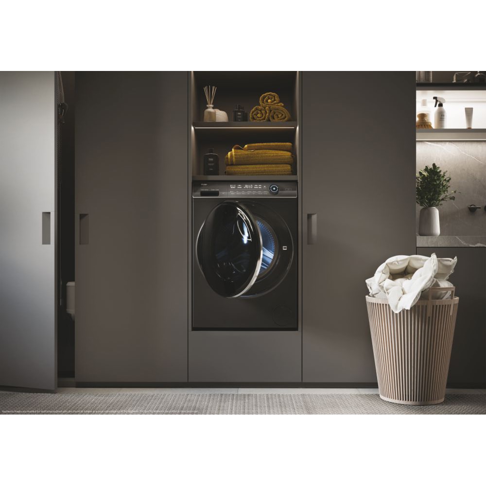 Masina de spalat rufe frontala HAIER HW100G-BD14979, 10 kg, 1400rpm, Clasa A, antracit
