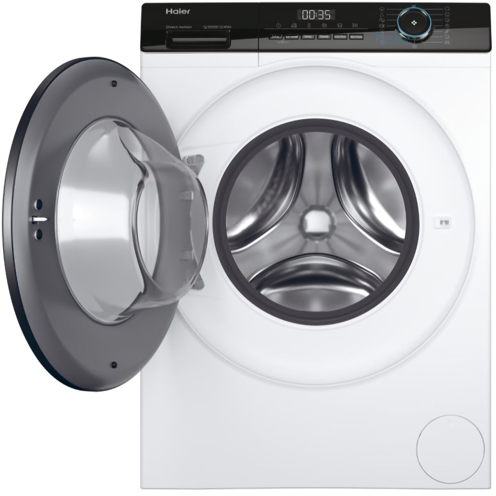 Masina de spalat rufe frontala HAIER HW80-B14939-S, 8 kg, 1400rpm, Clasa A, alb