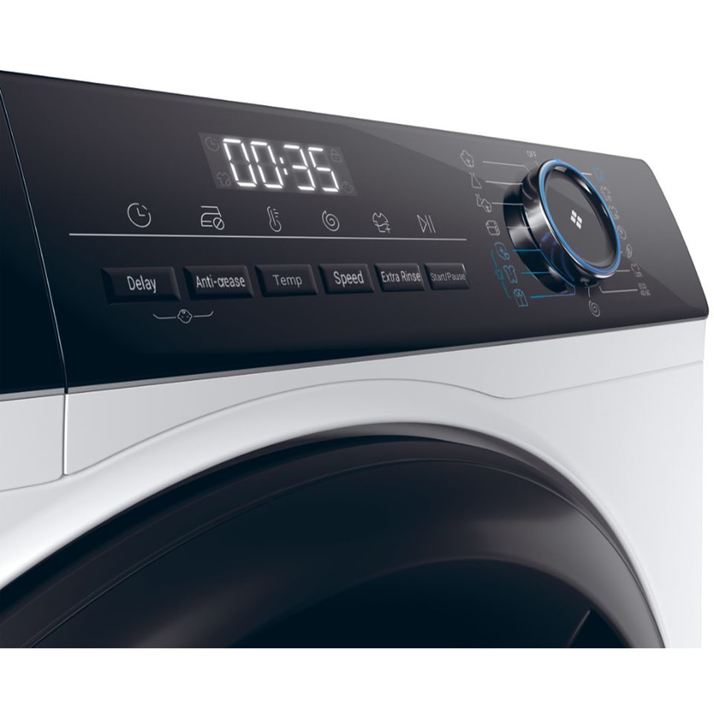 Masina de spalat rufe frontala HAIER HW80-B14939-S, 8 kg, 1400rpm, Clasa A, alb