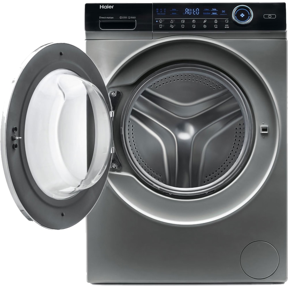 Masina de spalat rufe frontala slim HAIER HW80-B14979S8, 8 kg, 1400rpm, Clasa A, antracit