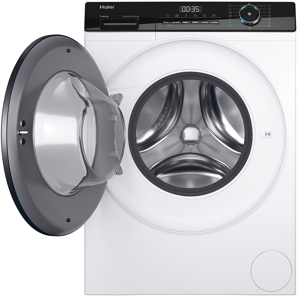 Masina de spalat rufe frontala HAIER HW90-BP14939, Steam, 9 kg, 1400rpm, Clasa A, alb