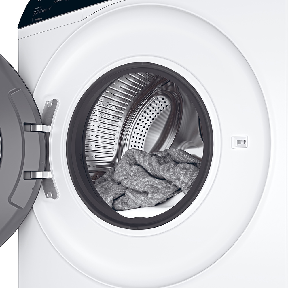 Masina de spalat rufe frontala HAIER HW90-BP14939, Steam, 9 kg, 1400rpm, Clasa A, alb