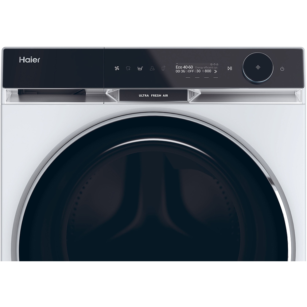 Masina de spalat rufe frontala cu uscator HAIER HWD100-B14397US, Wi-Fi, 10/6 kg, 1400rpm, Clasa A/D, alb