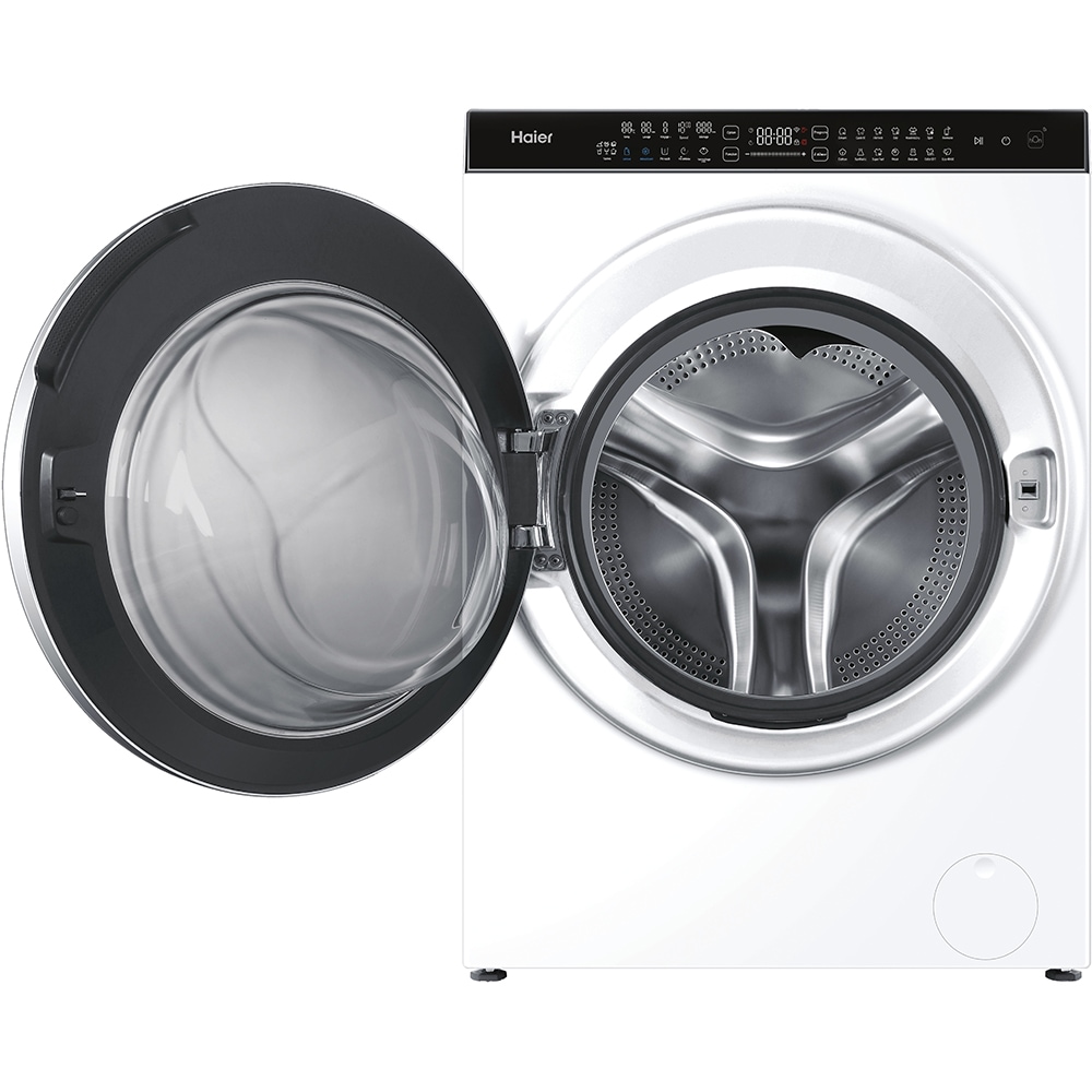 Masina de spalat rufe frontala slim cu uscator HAIER HWD100-BD149U1N, Wi-Fi, 10/6 kg, 1400rpm, Clasa A/D, alb