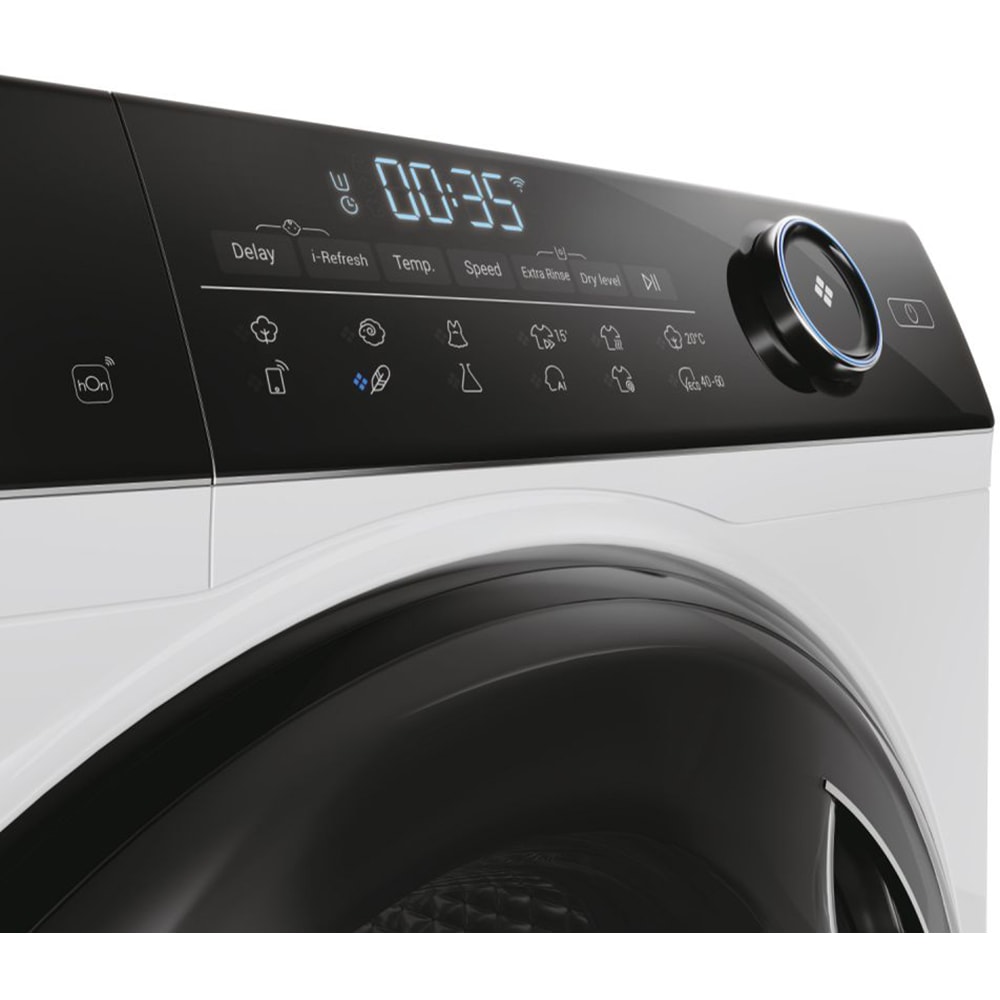 Masina de spalat frontala cu uscator HAIER HWD90-B14959U1-S, iRefresh, 9/6 kg, 1400rpm, Clasa A/D, alb