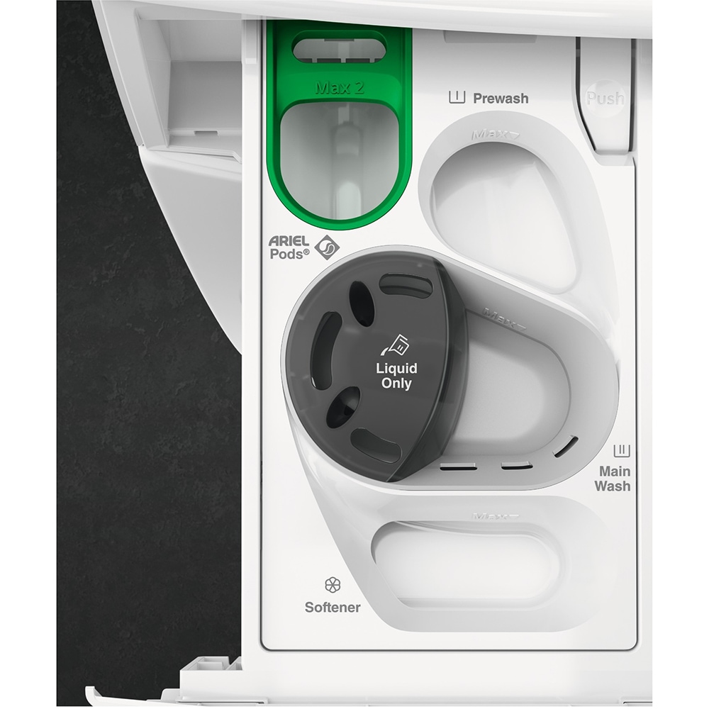 Masina de spalat rufe frontala cu uscator AEG LWR85165O, 10/6 kg, 1600rpm, Clasa A/D, alb
