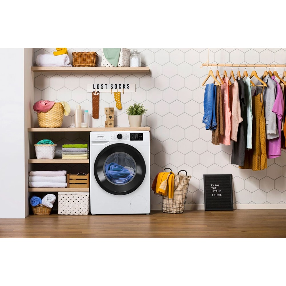 Masina de spalat rufe frontala GORENJE W2NEI1P4ADS, SteamTech, 10 kg, 1400rpm, Clasa A, alb