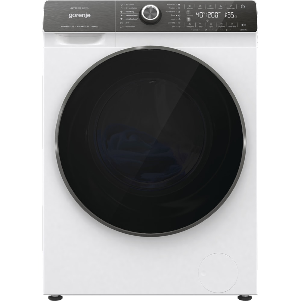 Masina de spalat rufe frontala cu uscator GORENJE WD2S164ADSWA, 10/6 kg, 1400rpm, Clasa A/D, alb