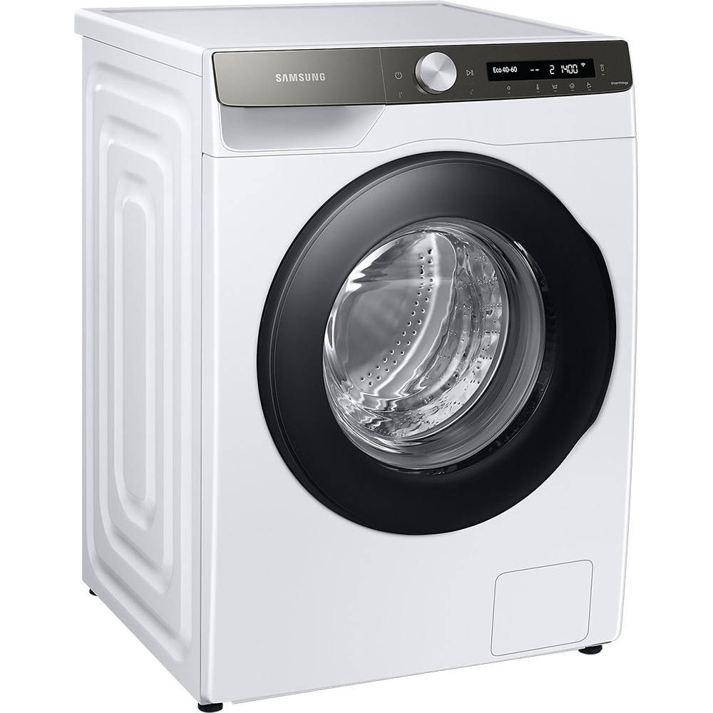 Masina de spalat rufe frontala SAMSUNG WW80T534DATAS7, AI Control, Eco Bubble, 8 kg, 1400rpm, Clasa A, alb