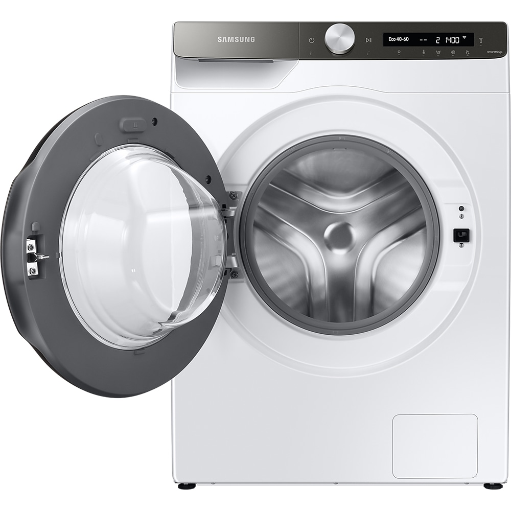 Masina de spalat rufe frontala SAMSUNG WW80T534DATAS7, AI Control, Eco Bubble, 8 kg, 1400rpm, Clasa A, alb