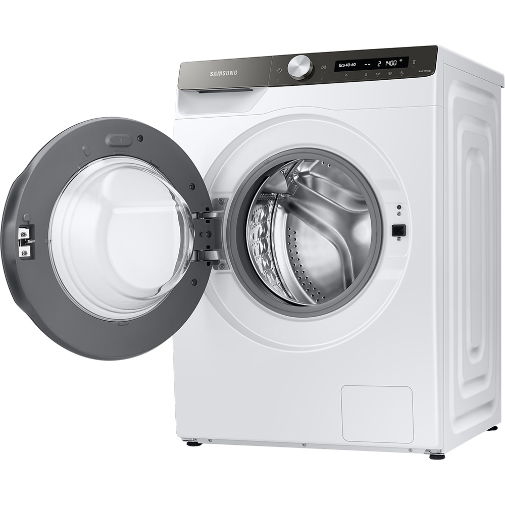 Masina de spalat rufe frontala SAMSUNG WW80T534DATAS7, AI Control, Eco Bubble, 8 kg, 1400rpm, Clasa A, alb
