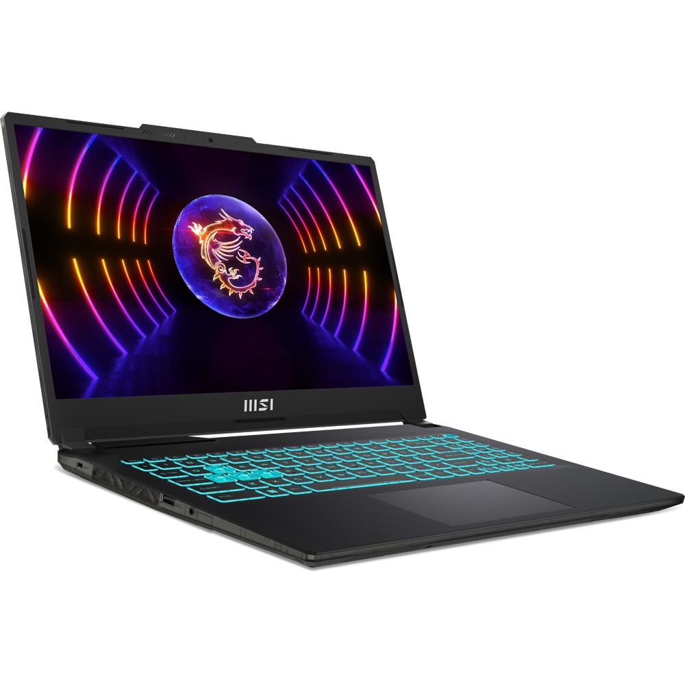 Laptop Gaming MSI Cyborg 15 A13VF-686XRO, Intel Core i7-13620H, 15.6" FHD, 16GB, SSD 512GB, NVIDIA GeForce RTX 4060 8GB, Free DOS, negru