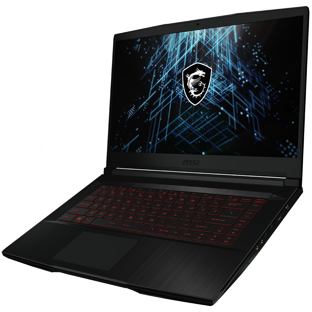 Laptop Gaming MSI Thin GF63 12VE-067XRO, Intel Core i5-12450H pana la 4.4GHz, 15.6" FHD, 16GB, SSD 512GB, NVIDIA GeForce RTX 4050 6GB, Free DOS, negru