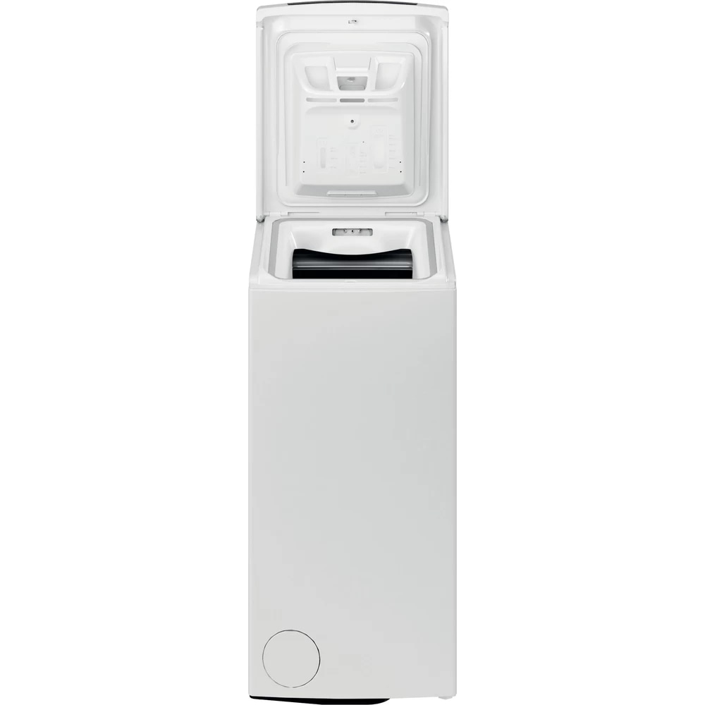 Masina de spalat rufe verticala WHIRLPOOL TDLR 7220SS EU/N, 6th Sense, 7 kg, 1200rpm, Clasa E, alb