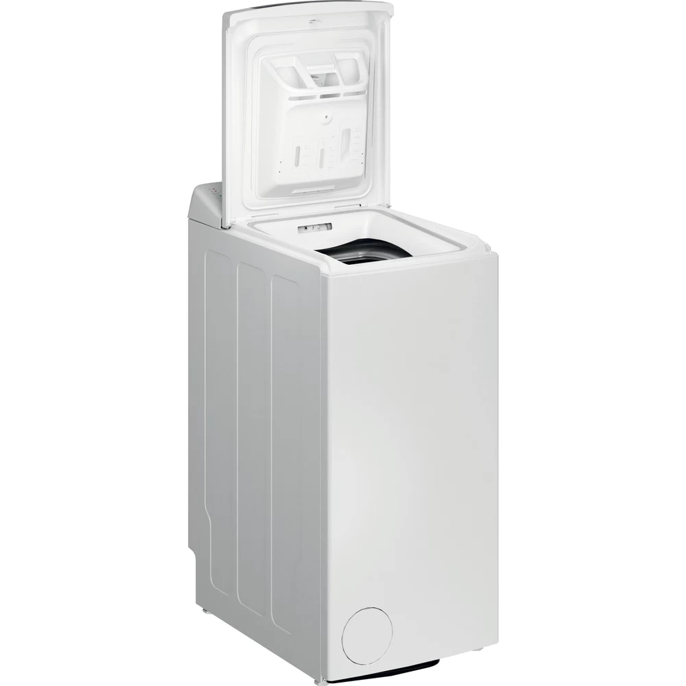 Masina de spalat rufe verticala WHIRLPOOL TDLR 7220SS EU/N, 6th Sense, 7 kg, 1200rpm, Clasa E, alb