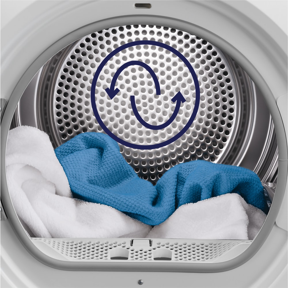 Uscator de rufe ELECTROLUX EW7H458B, Pompa de caldura, 8 kg, 12 programe, Clasa A++, alb