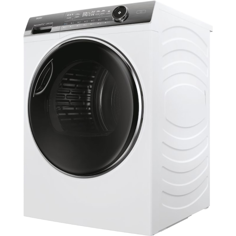 Uscator de rufe HAIER HD90-A3Q979U1, Pompa de caldura, Wi-Fi, 9 kg, 15 programe, Clasa A+++, alb