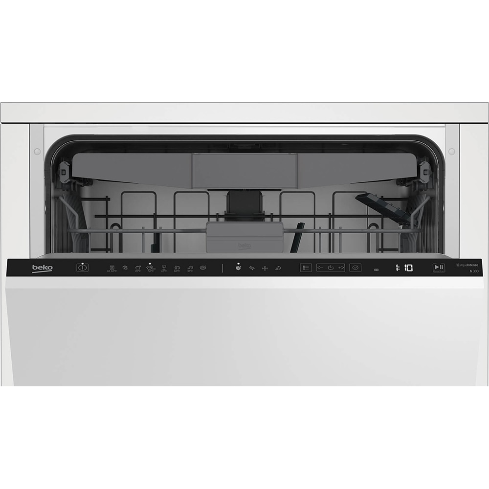 Masina de spalat vase incorporabila BEKO BDIN38641Q, 16 seturi, 8 programe, 60 cm, Clasa C, panou comanda negru