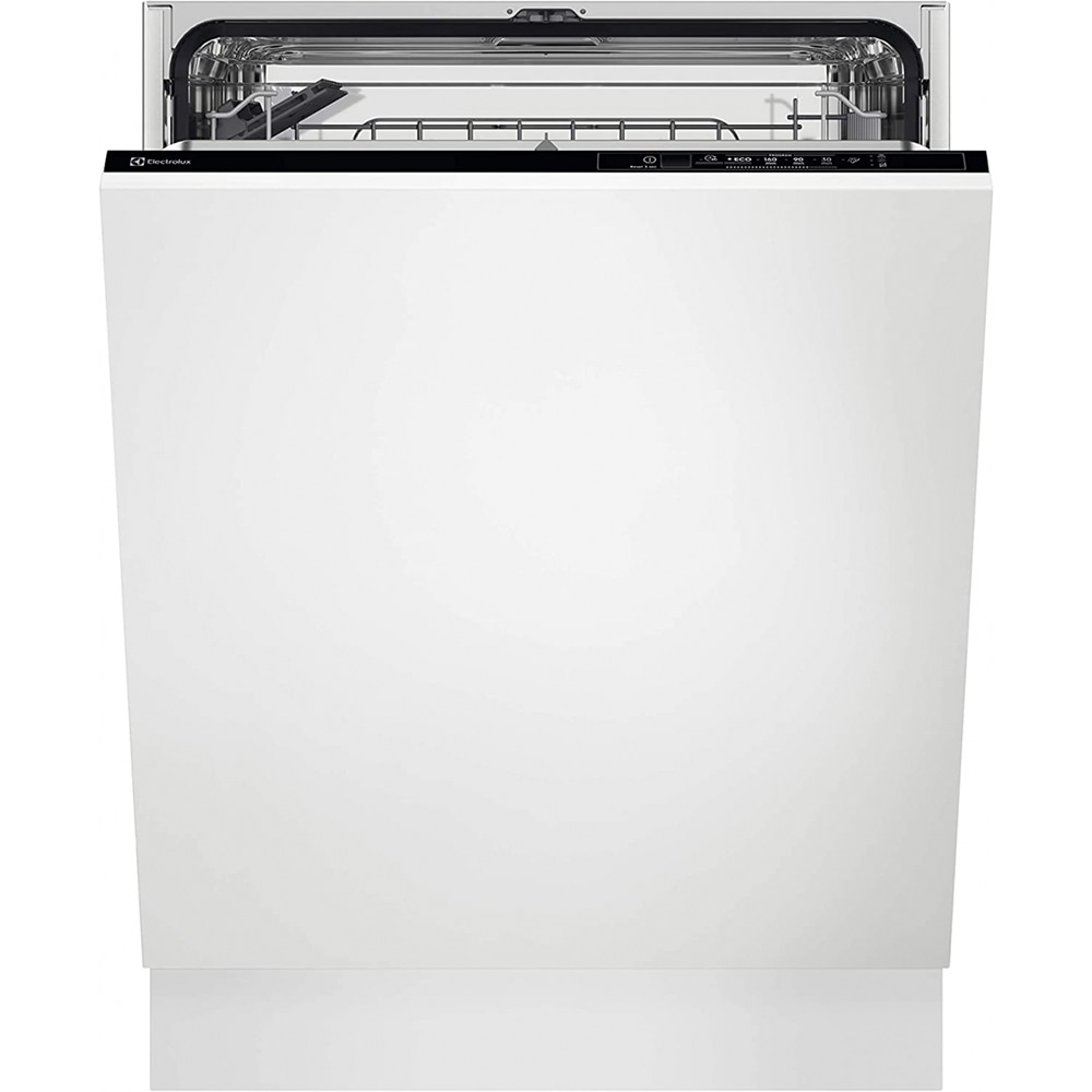 Masina de spalat vase incorporabila ELECTROLUX EEA17200L, AirDry, 13 seturi, 5 programe, 60 cm, Clasa E, panou comanda negru