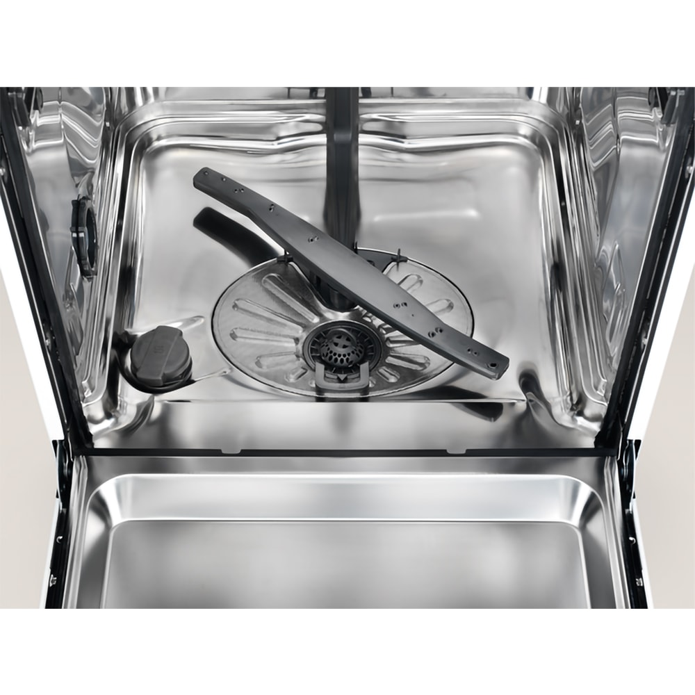 Masina de spalat vase incorporabila ELECTROLUX EEA17200L, AirDry, 13 seturi, 5 programe, 60 cm, Clasa E, panou comanda negru