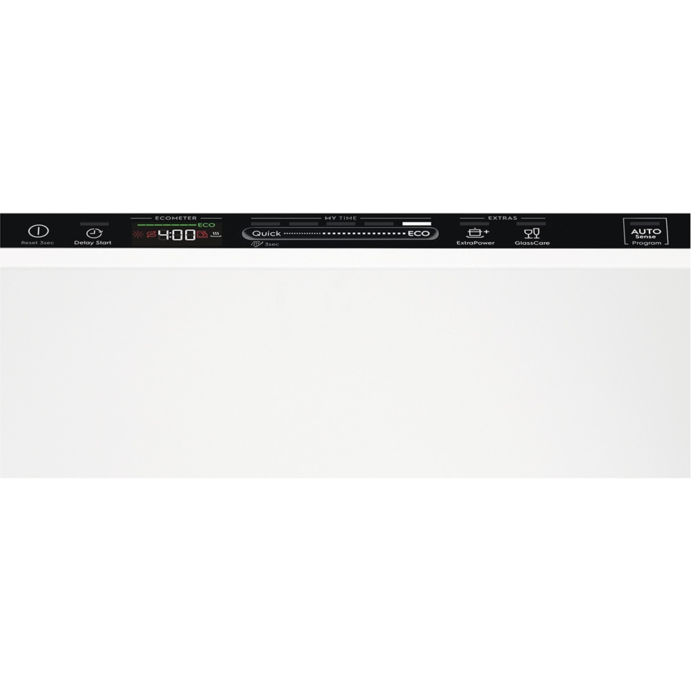 Masina de spalat vase incorporabila ELECTROLUX EEG48300L, 14 seturi, 8 programe, 60 cm, Clasa D, panou comanda negru