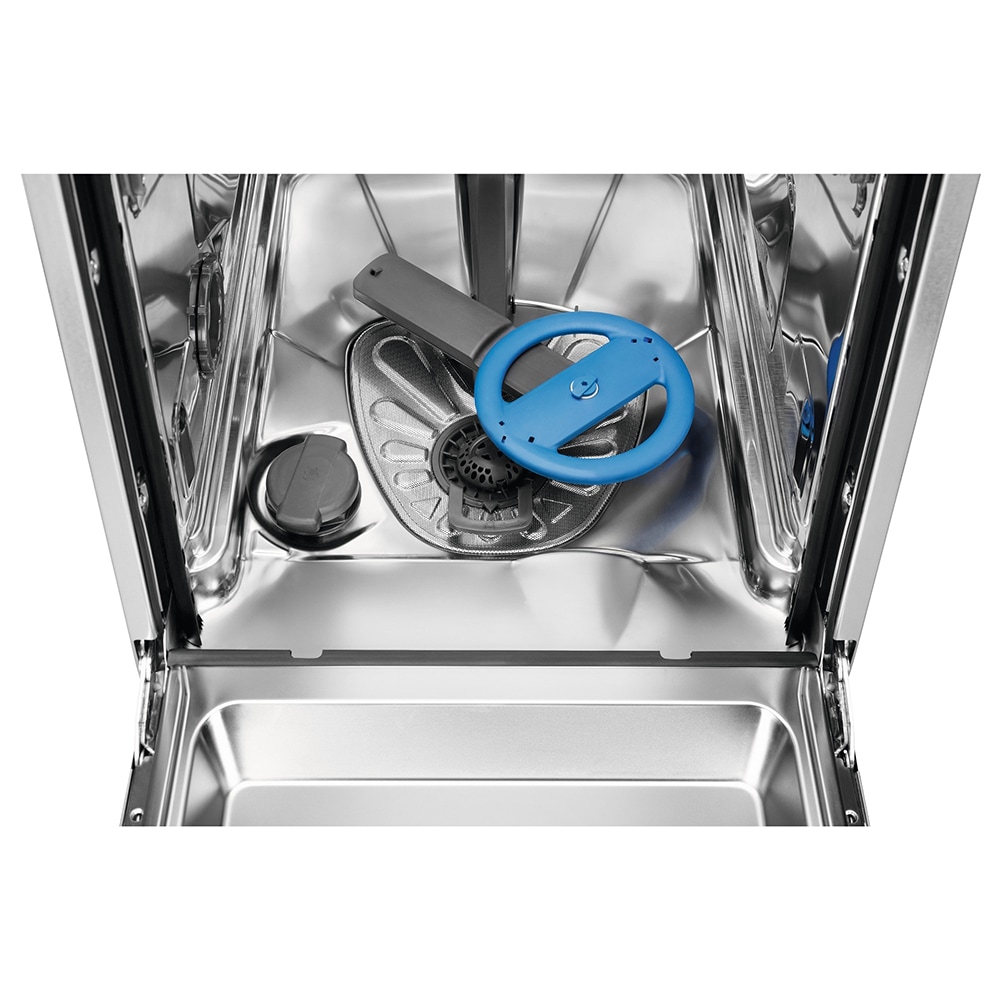 Masina de spalat vase incorporabila ELECTROLUX EEM63301L, 10 seturi, 8 programe, 45 cm, Clasa D, panou comanda negru