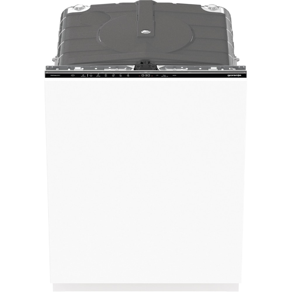 Masina de spalat vase incorporabila GORENJE GV16D, 16 seturi, 6 programe, 60 cm, Clasa D, panou comanda negru