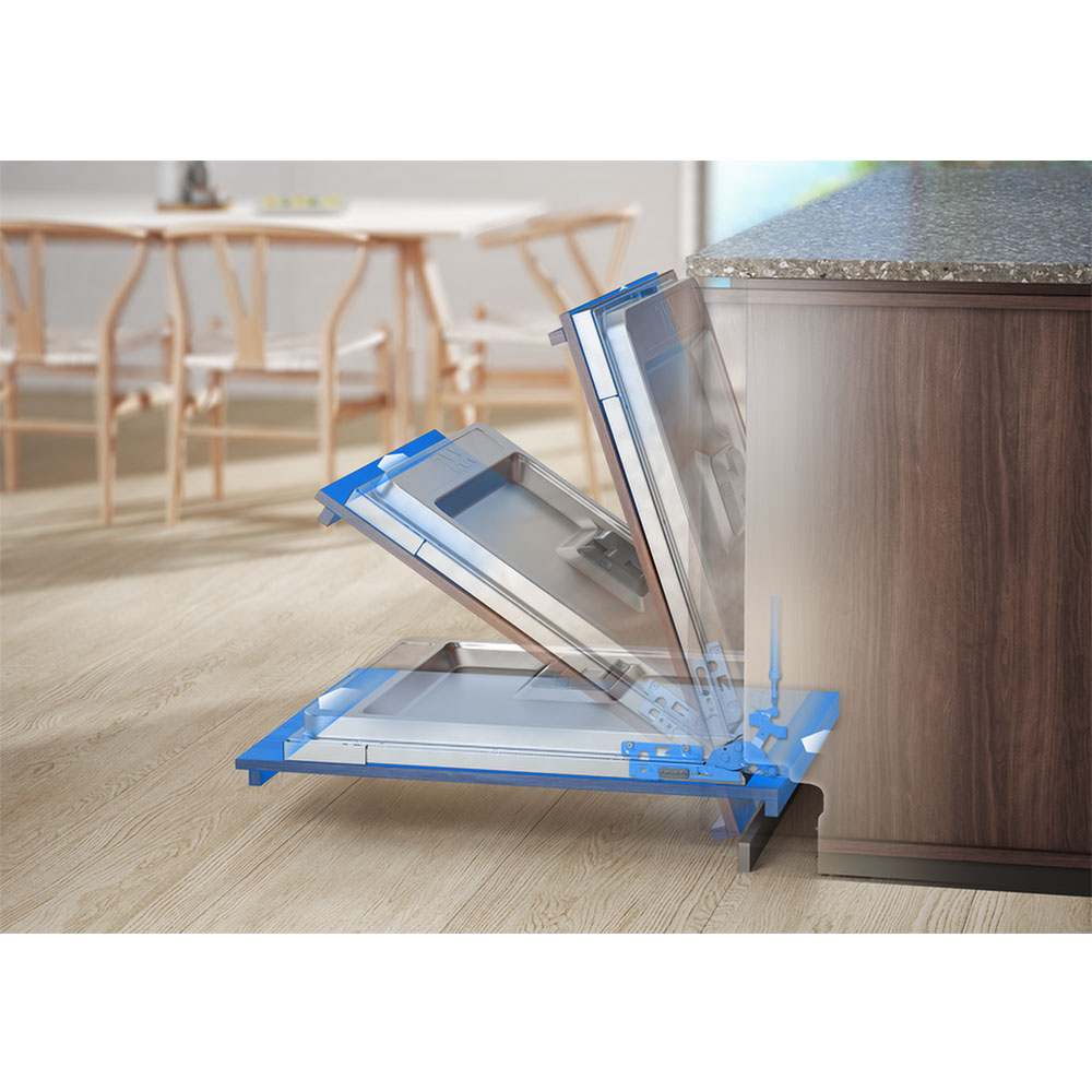 Masina de spalat vase incorporabila ELECTROLUX KEGB9405L, 15 seturi, 8 programe, 60 cm, Clasa C, panou comanda negru
