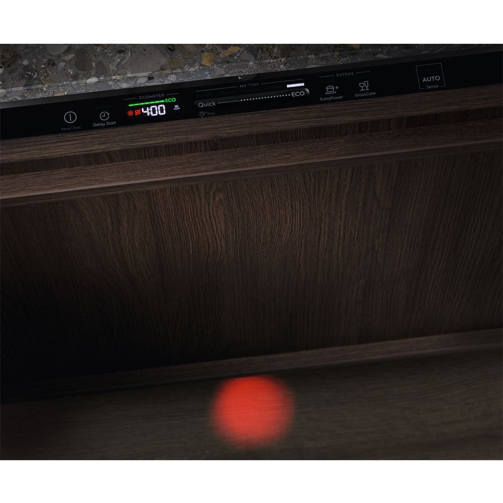 Masina de spalat vase incorporabila ELECTROLUX KEGB9405L, 15 seturi, 8 programe, 60 cm, Clasa C, panou comanda negru
