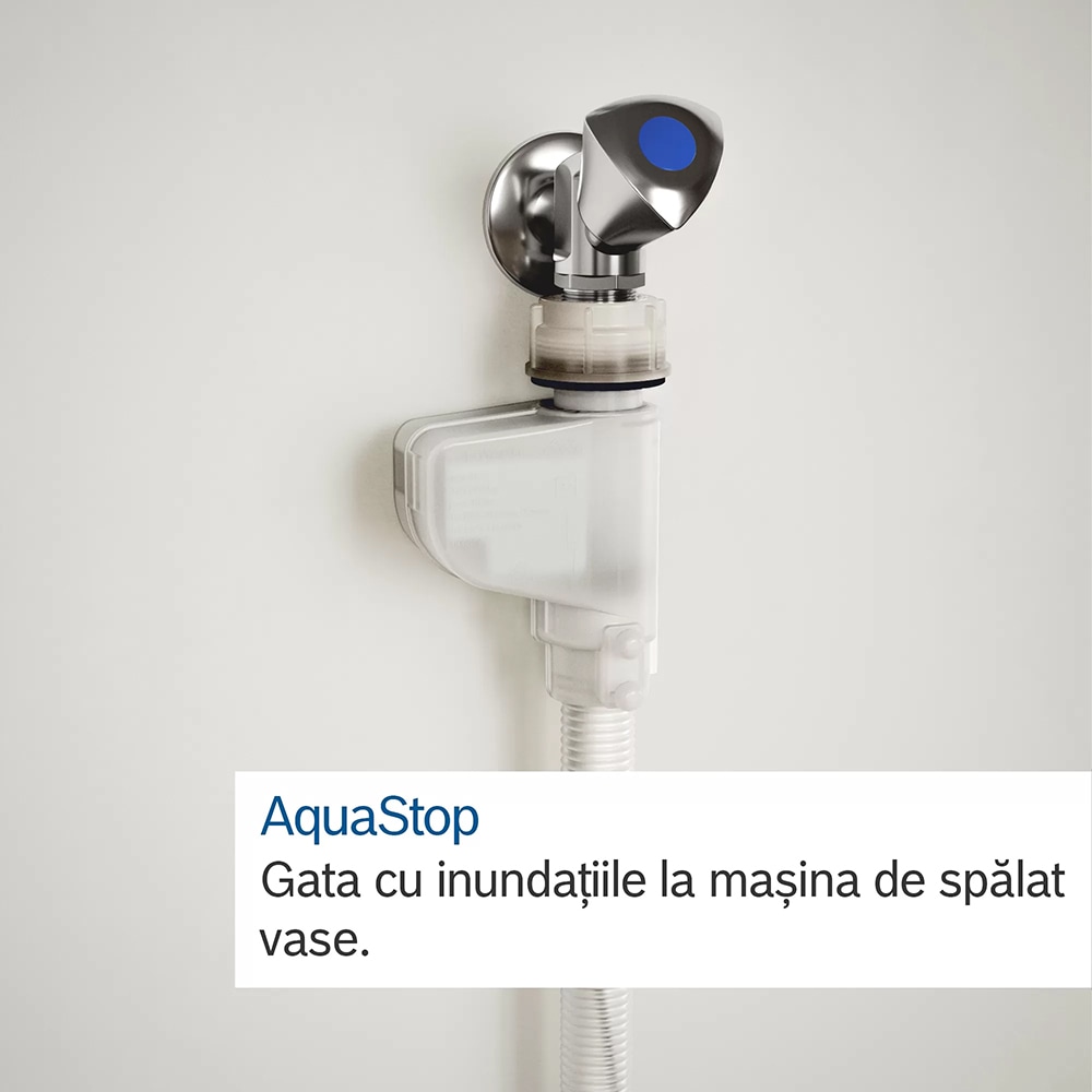 Masina de spalat vase incorporabila BOSCH SMV46KX55E, 13 seturi, 6 programe, 60 cm, Clasa E, panou comanda inox