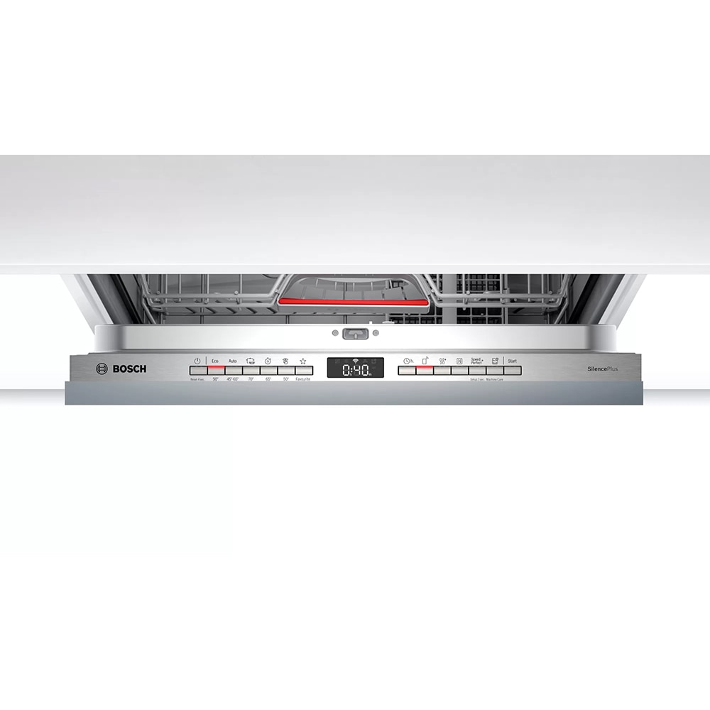 Masina de spalat vase incorporabila BOSCH SMV4HTX37E, Wi-Fi, 12 seturi, 6 programe, 60 cm, Clasa E, panou comanda inox