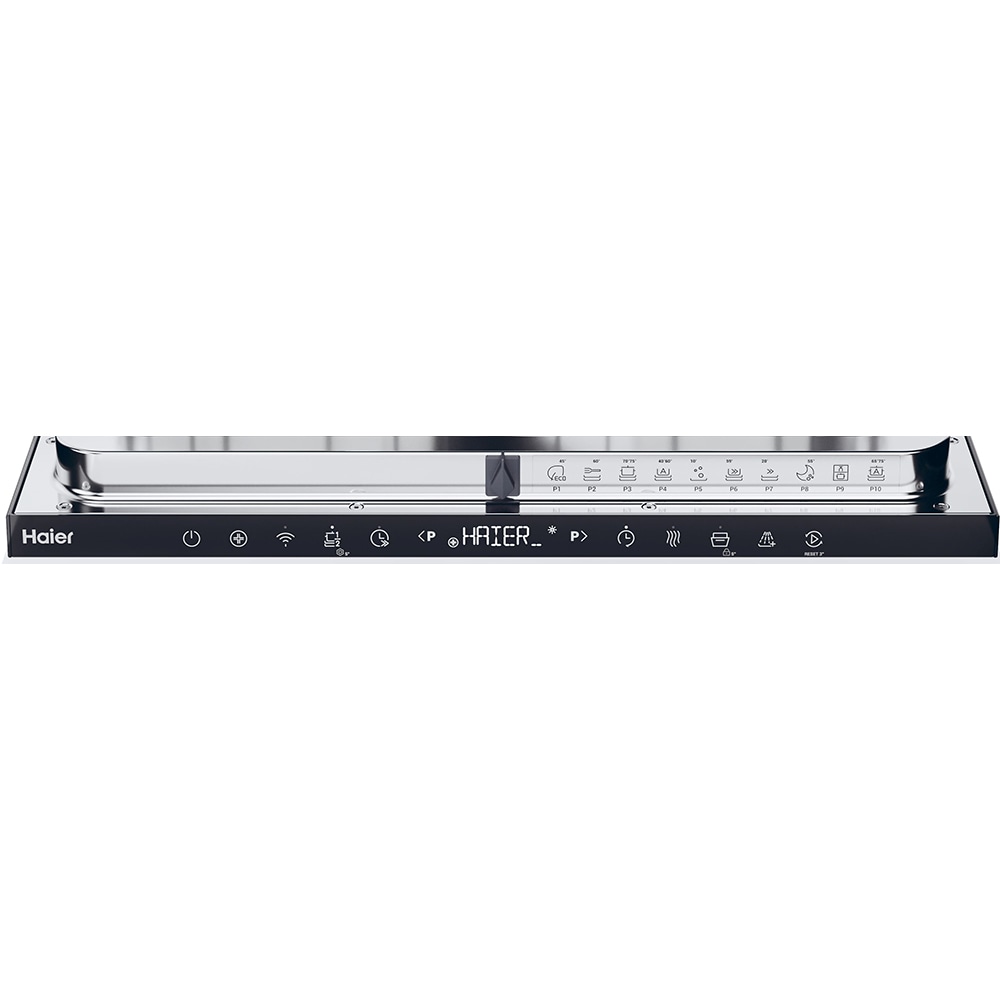 Masina de spalat vase incorporabila HAIER XS 6B0S3FSB, 16 seturi, 10 programe, 60 cm, Clasa B, panou comanda negru
