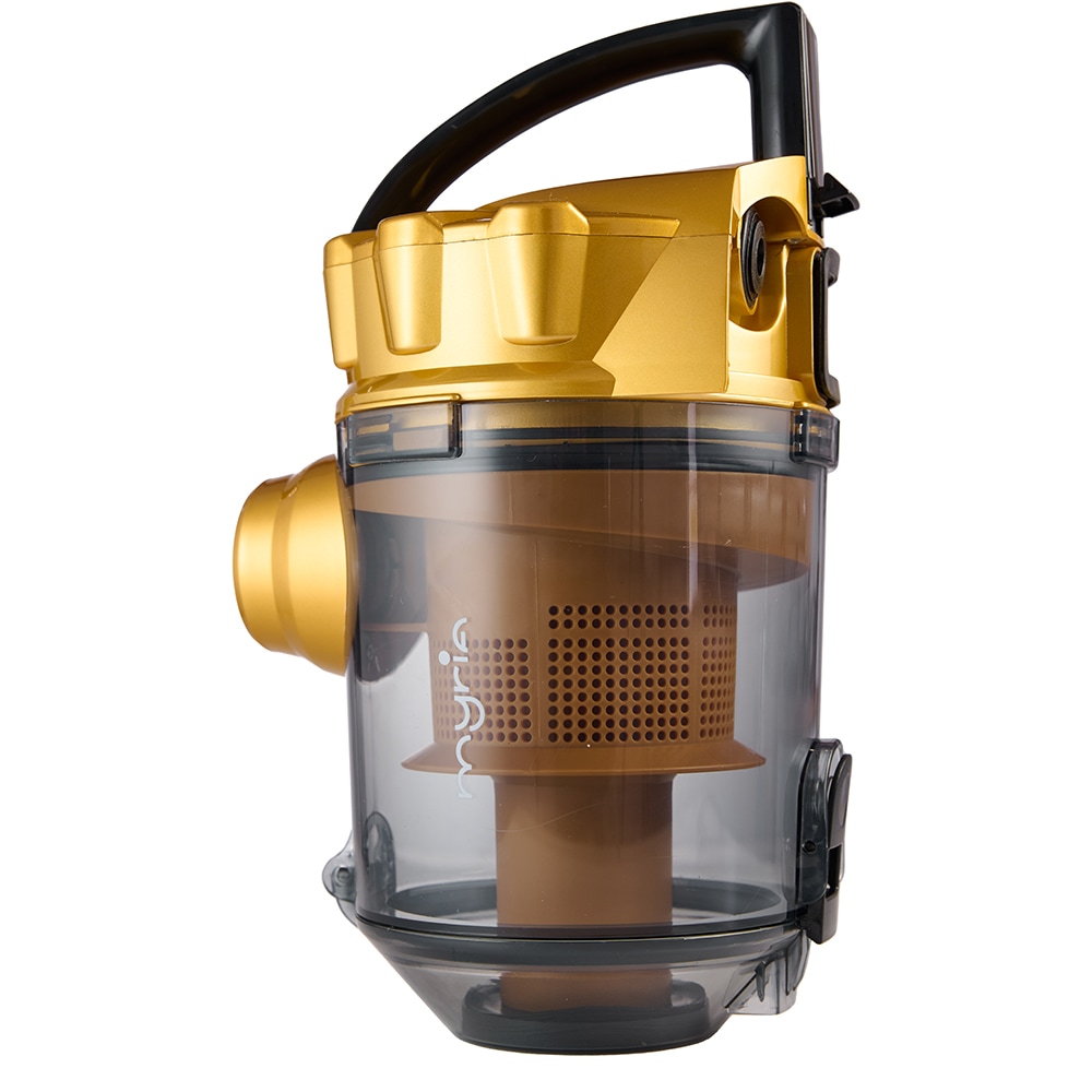 Aspirator fara sac MYRIA MY4558GD, 1.5l, 700W, 80dB, galben-negru 