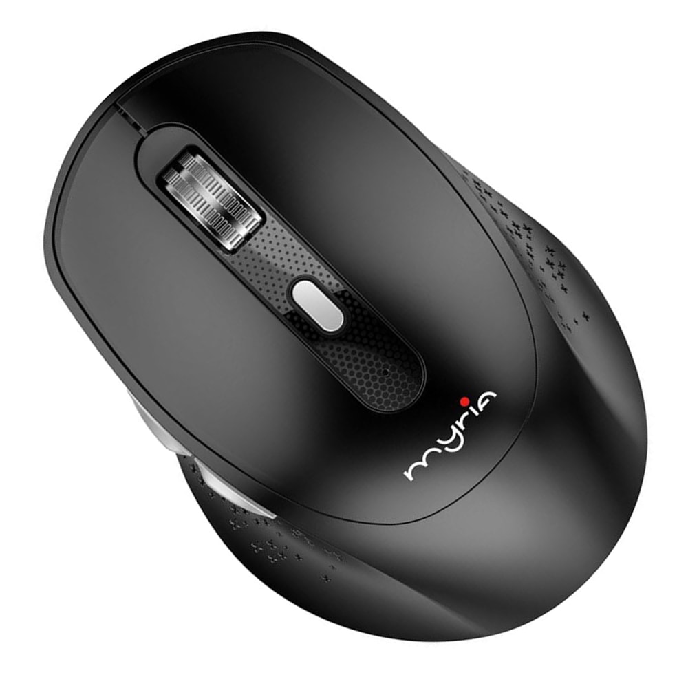 Mouse Wireless MYRIA MY8539, 1600 dpi, negru