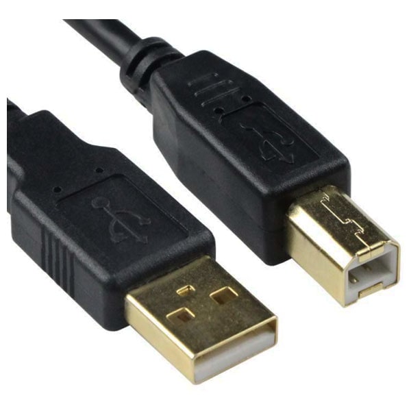 Cablu USB A - USB B MYRIA MY8715, 3m, negru