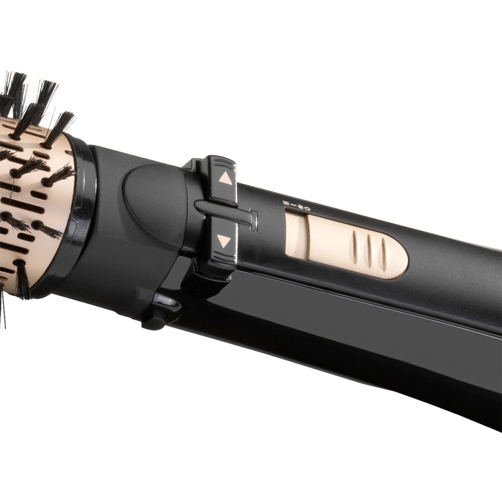 Perie rotativa BABYLISS  Big Hair AS962ROE, 1000W, 2 viteze, 2 trepte temperatura, Invelis Ceramic, negru