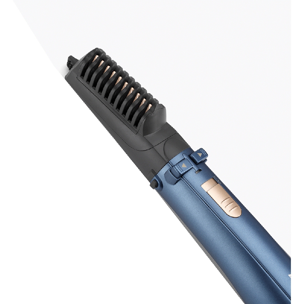 Perie rotativa BABYLISS AS965E Style Pro, 1000W, 2 viteze, 2 trepte temperatura, albastru