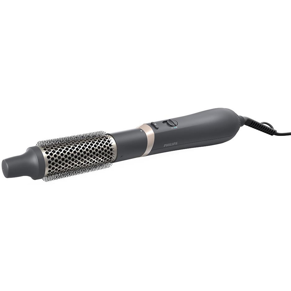 Perie cu aer cald PHILIPS Essential BHA301/00, 800W, 2 viteze, 3 treapte temperatura, Invelis Ceramic, negru