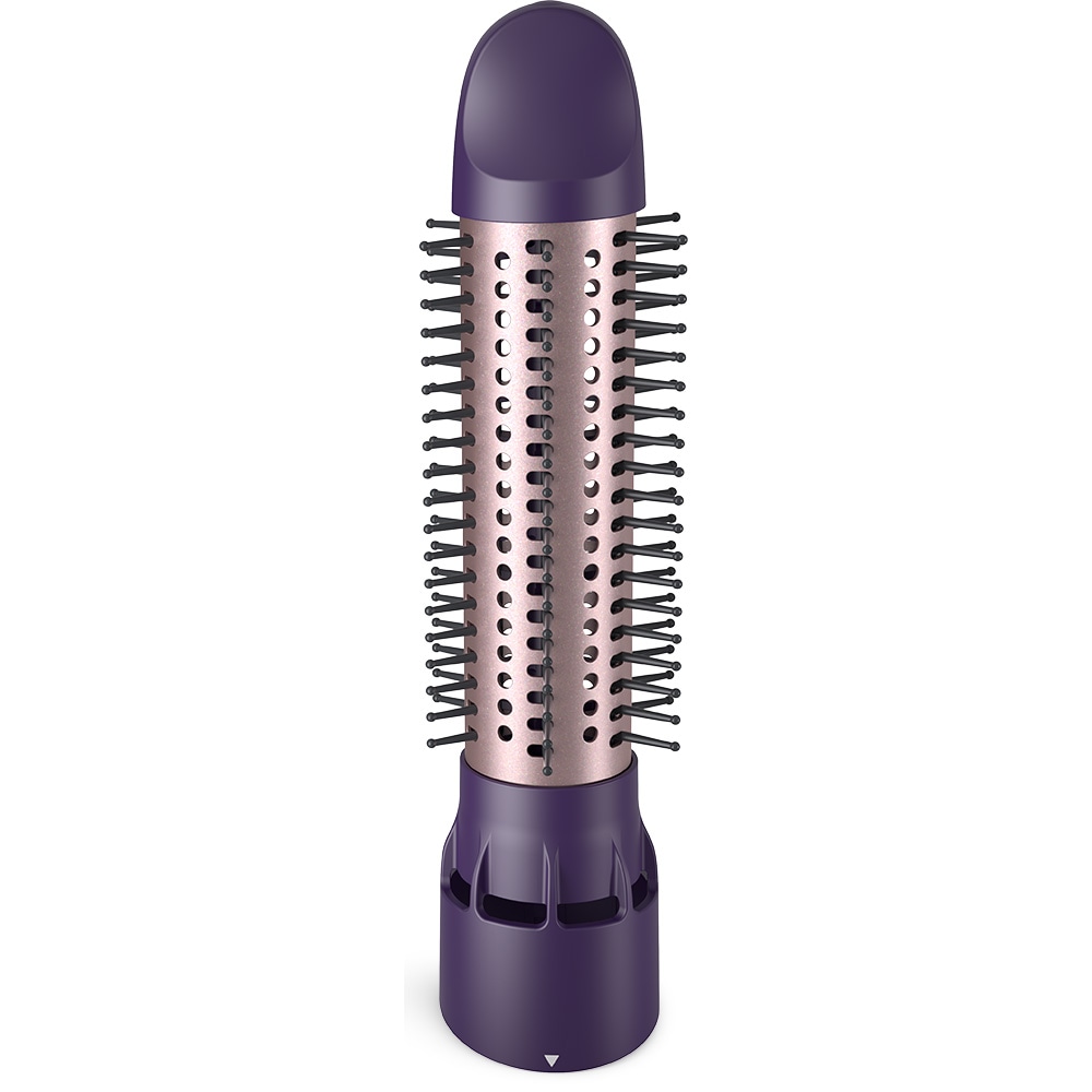 Perie cu aer cald PHILIPS Essential BHA313/00, 800W, 2 viteze, 3 trepte temperatura, Invelis Ceramic, mov