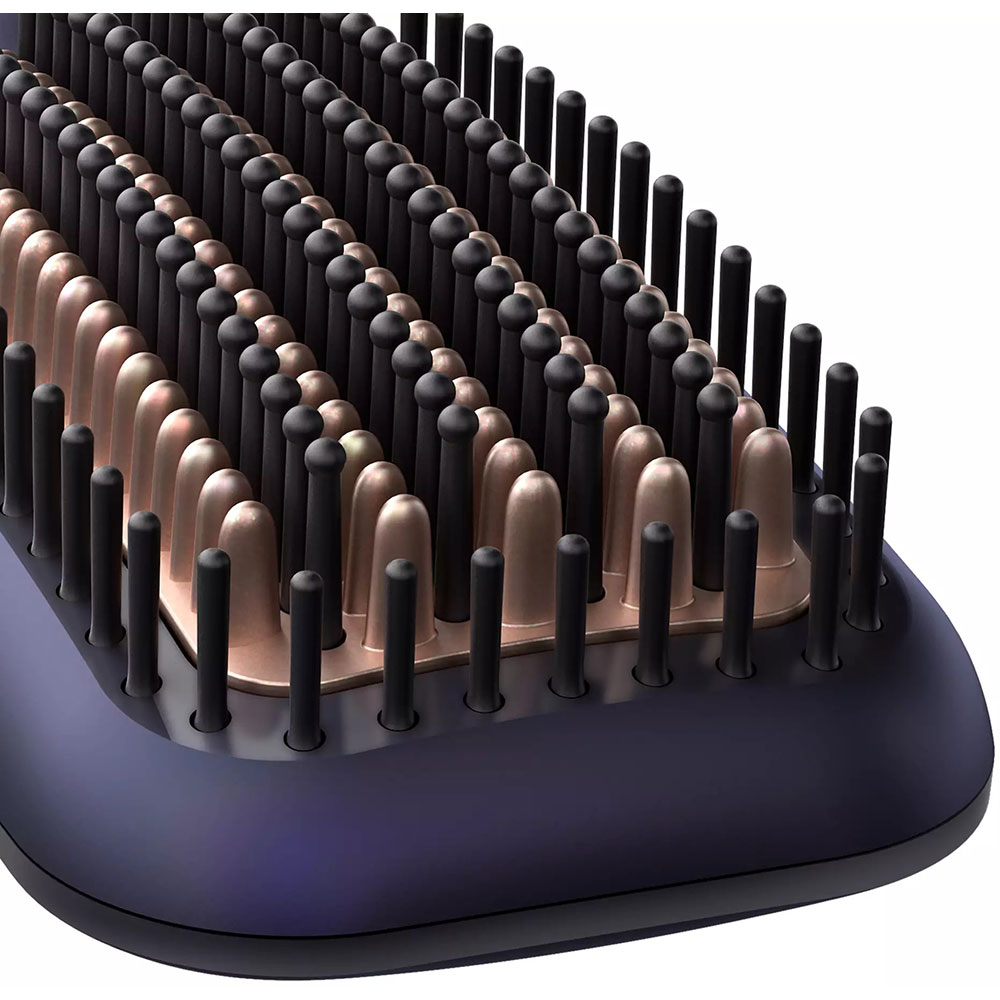 Perie termica PHILIPS BHH885/00, 3 trepte de temperatura, Tehnologie ThermoProtect, negru