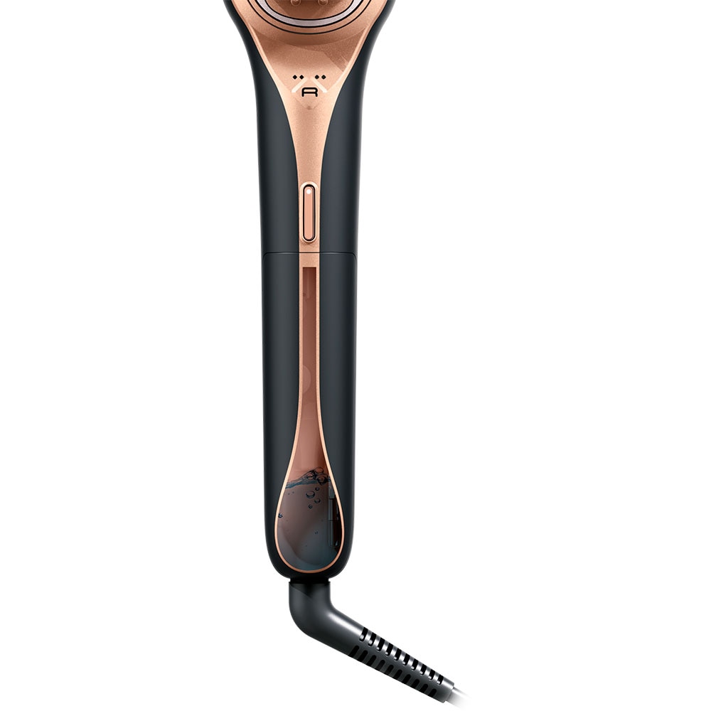 Perie reparatoare ROWENTA Hair Therapist CF9940F0, 165W, Invelis Keratina, negru-maro