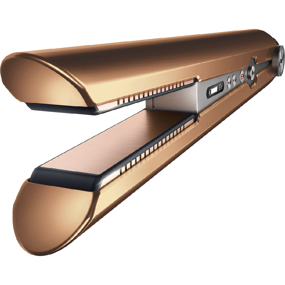 Placa de indreptat parul DYSON Corrale HS07, 210 grade, invelis mangan, bronz