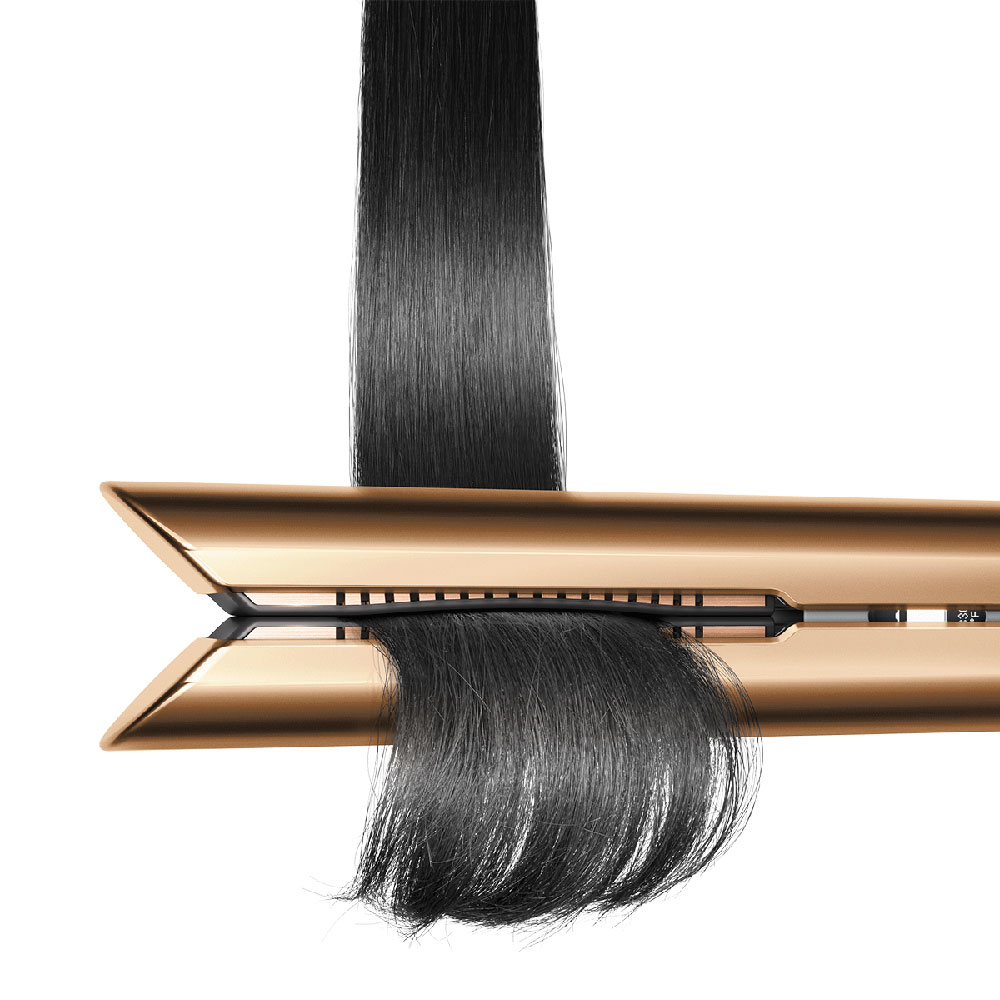 Placa de indreptat parul DYSON Corrale HS07, 210 grade, invelis mangan, bronz