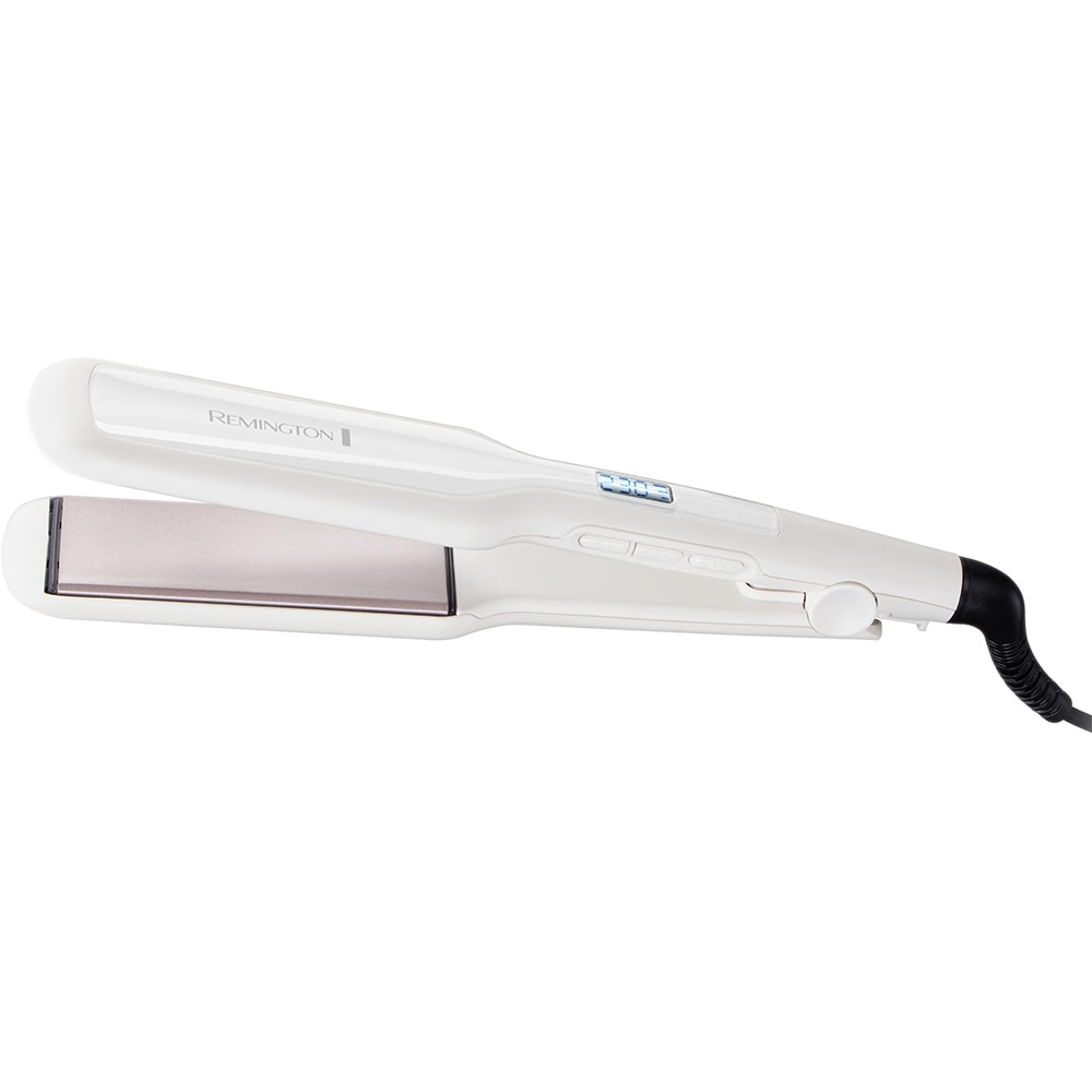 Placa de indreptat parul REMINGTON Pro-Ceramic S5527, 230 grade, invelis ceramic, alb