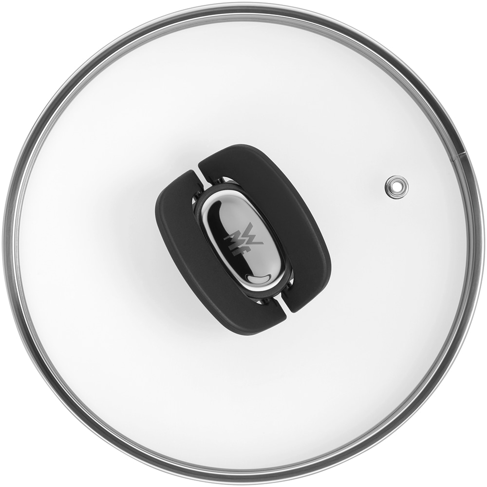 Set 4 piese de gatit WMF Click & Serve 795076820, baza TransTherm, inox, argintiu