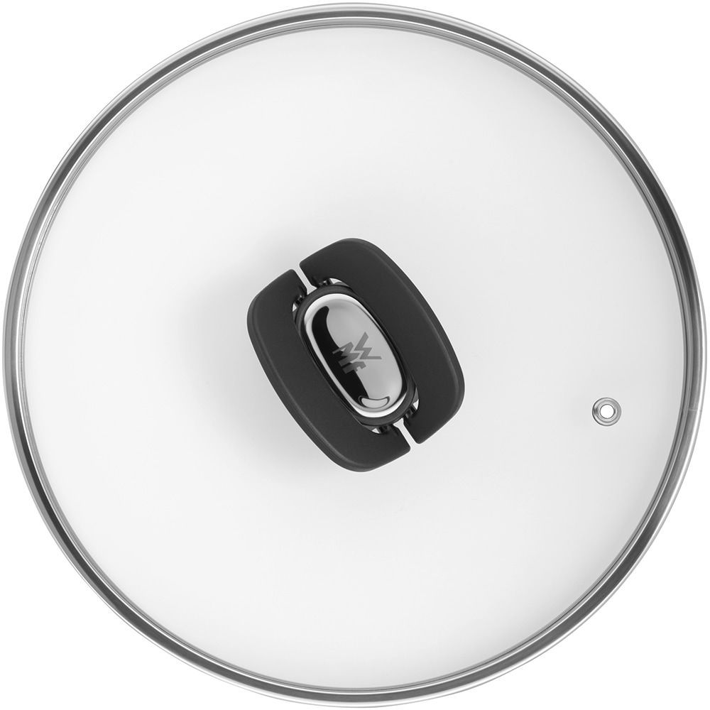 Set 4 piese de gatit WMF Click & Serve 795076820, baza TransTherm, inox, argintiu